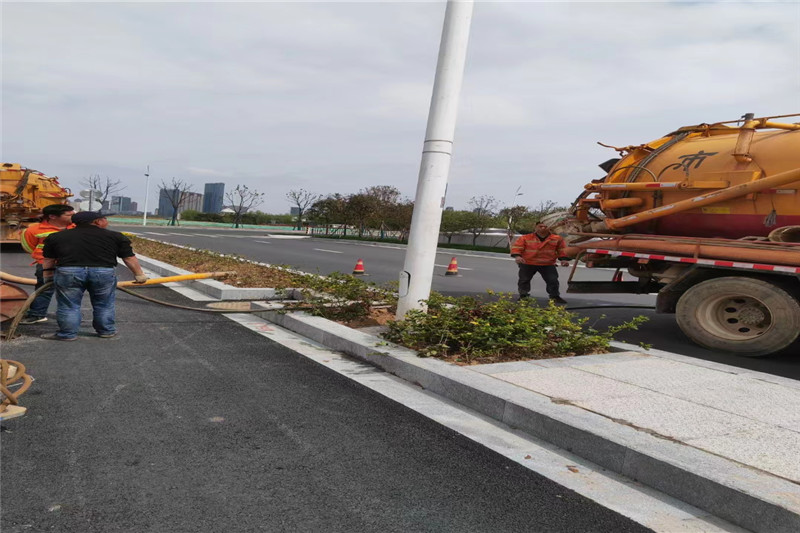 宋洛乡雨水管道清淤-污水管道清洗