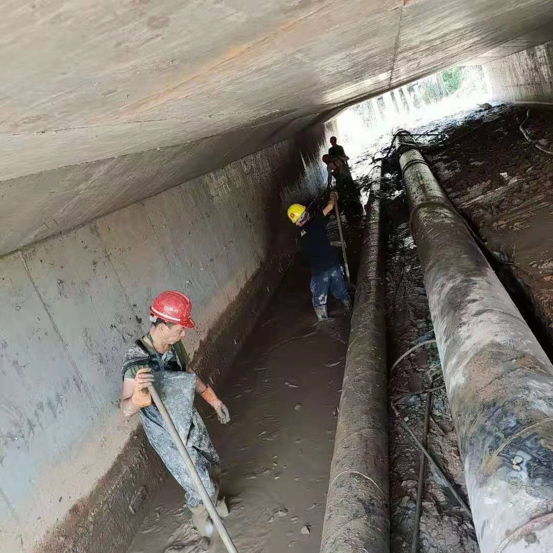 宋洛乡工业管道清淤