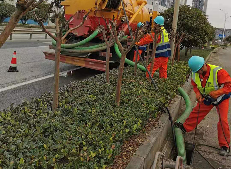 宋洛乡市政管道清淤